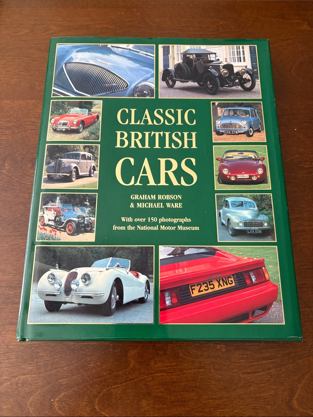 Hardcover "Classic British‎ Cars" by Graham Robson and Michael Ware 2000